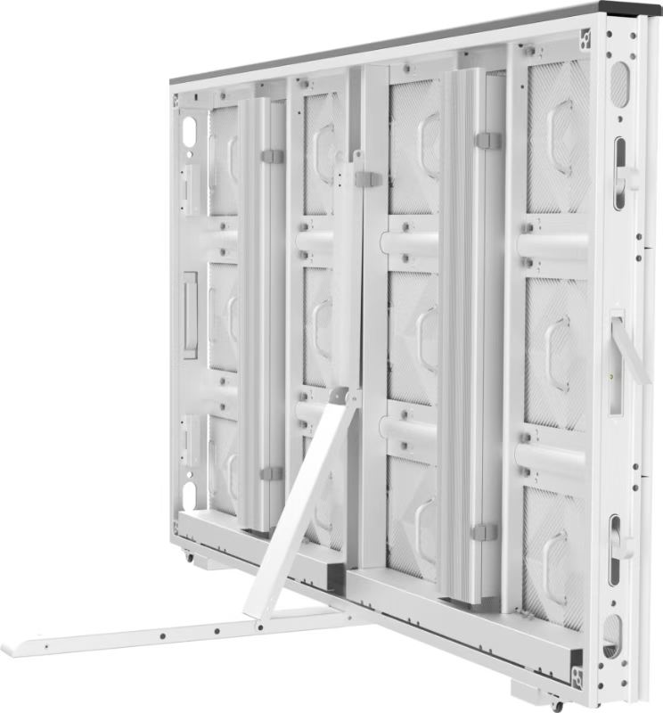 Arena 900 Series rear cabinet structure, angled view