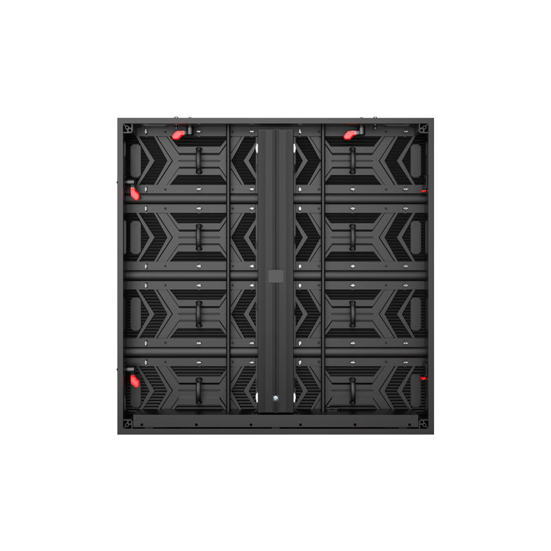 Titan 1000 Pro black outdoor LED cabinet rear view