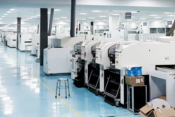 Giantbull automated SMT production line in Shenzhen