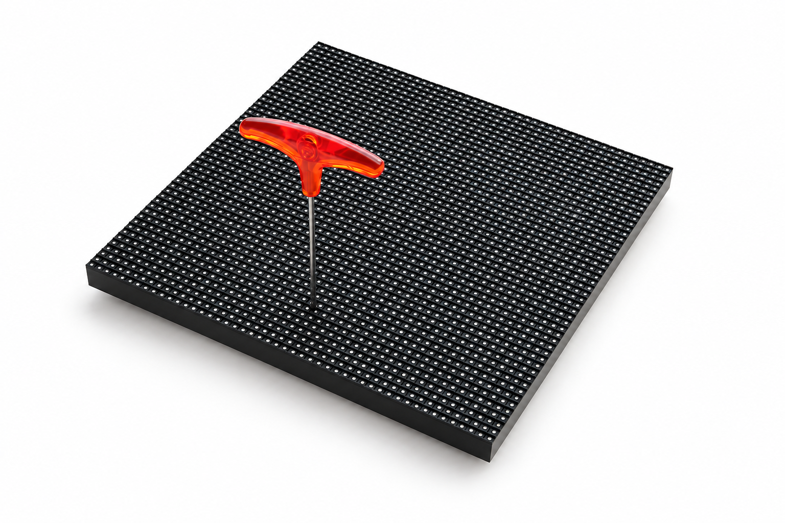 Snap Outdoor Front-Service LED module with removal tool on a white background