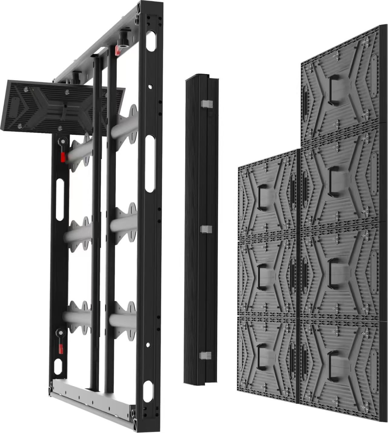 Titan 1000 Pro outdoor LED cabinet with removable modules
